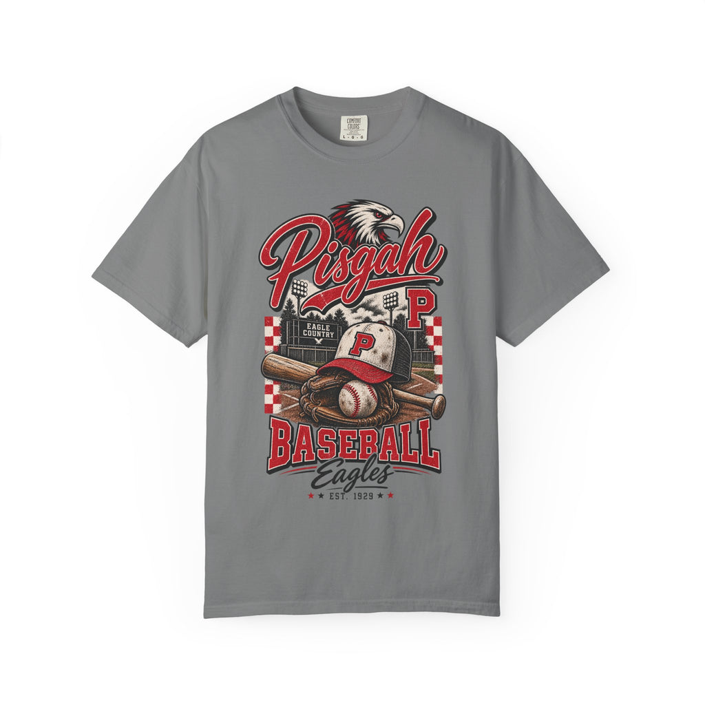 Pisgah Eagles Vintage Ballpark Baseball Tee