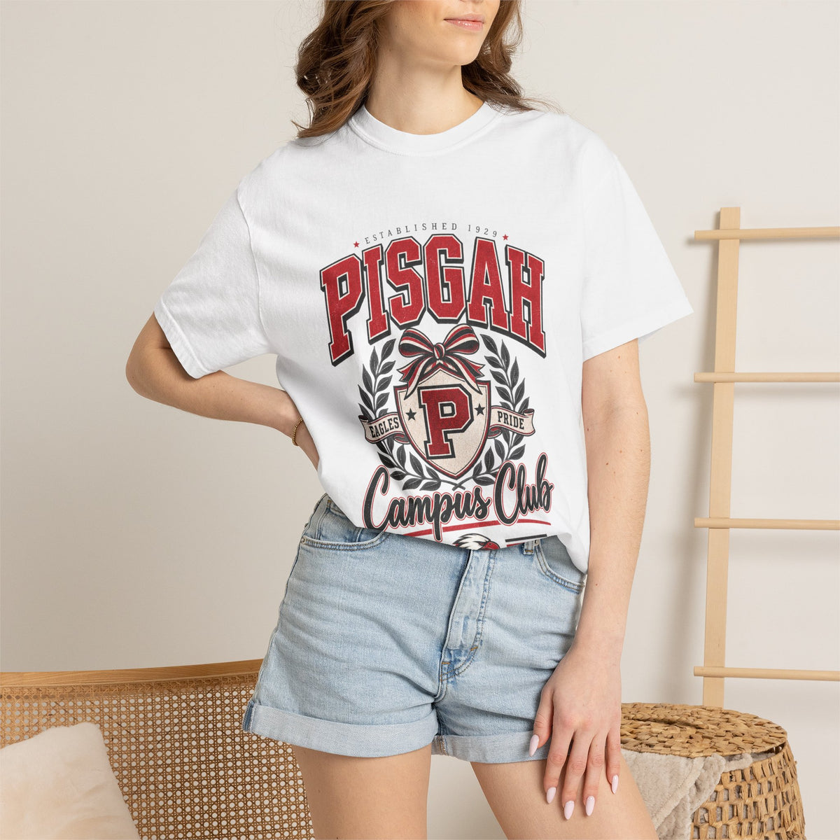 Pisgah Eagles Campus Club Graphic Tee