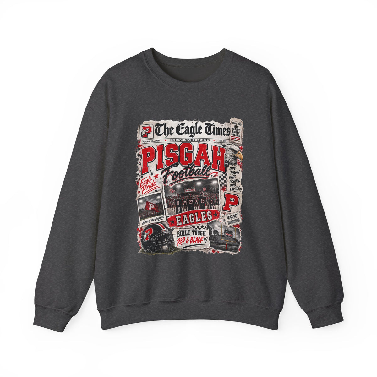 The Eagle Times Pisgah Football Crewneck