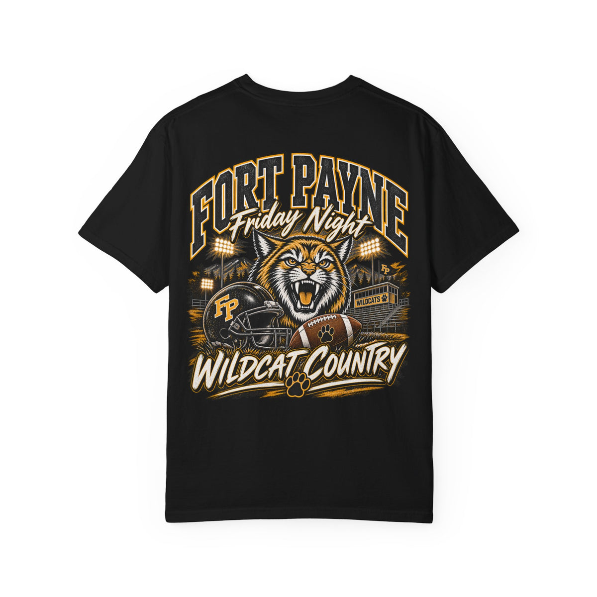 Fort Payne Friday Night Wildcat Country Tee