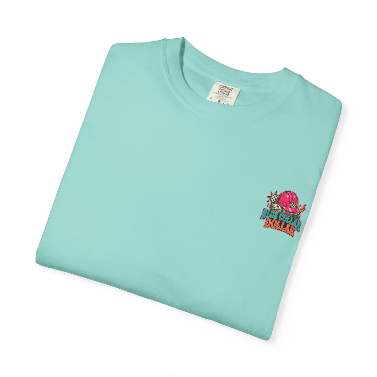 Spending That Blue Collar Dollar Pink Hard Hat Tee