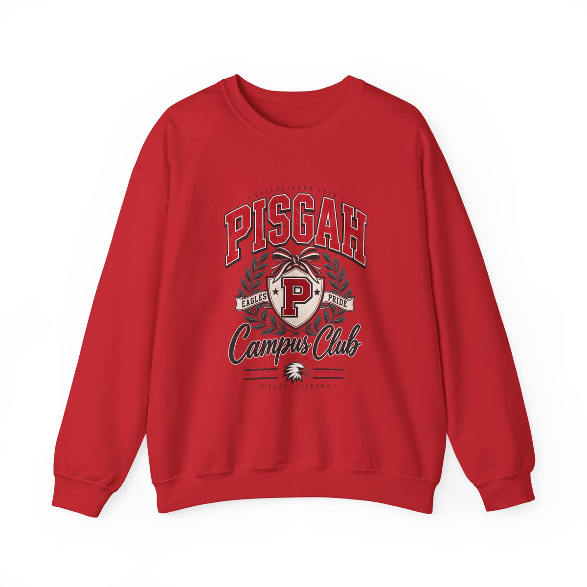 Pisgah Eagles Campus Club Crewneck