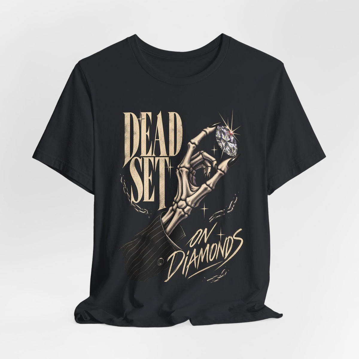 Dead Set on Diamonds Graphic Tee