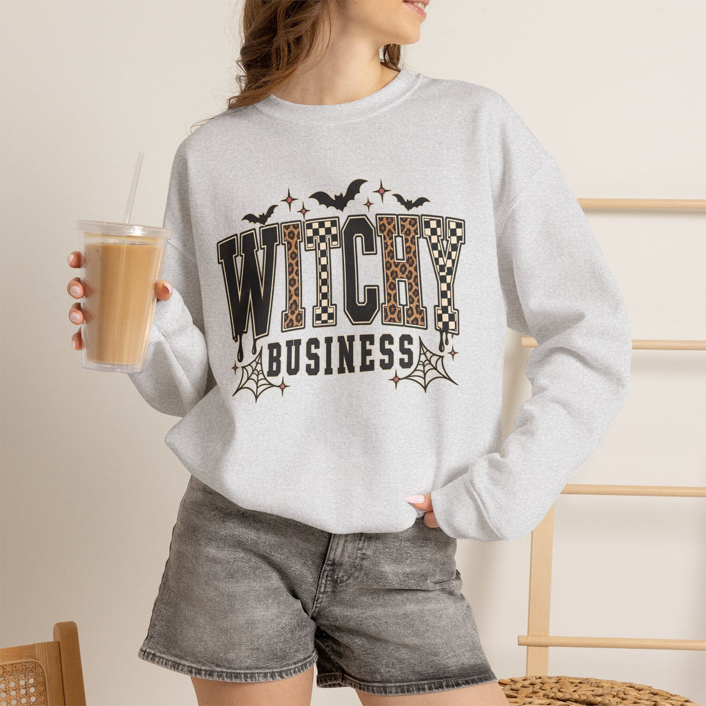 Witchy Business Halloween Crewneck