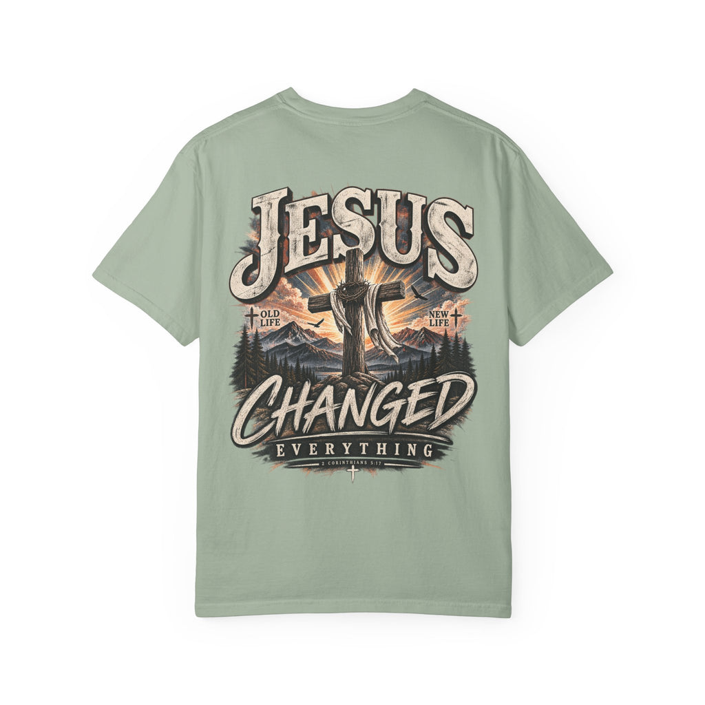 Jesus Changed Everything Vintage Faith Tee