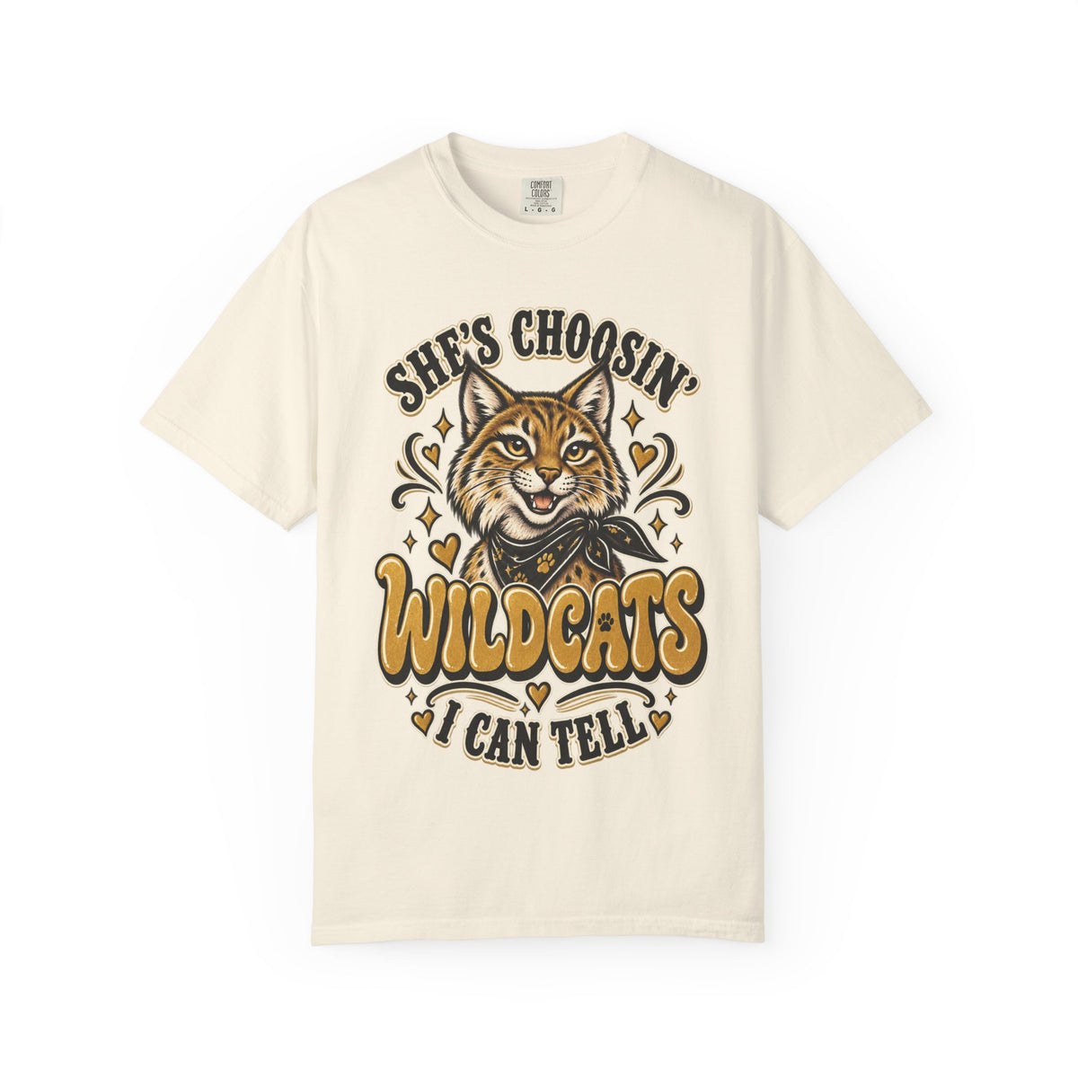 She’s Choosin’ Wildcats, I Can Tell Vintage Graphic Tee