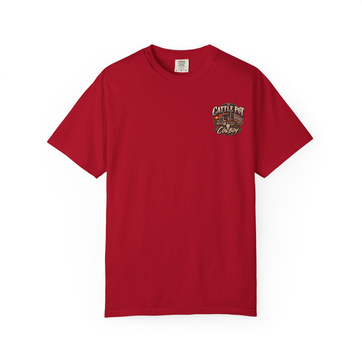 Cattle Pot Cowboy Vintage Trucking Tee