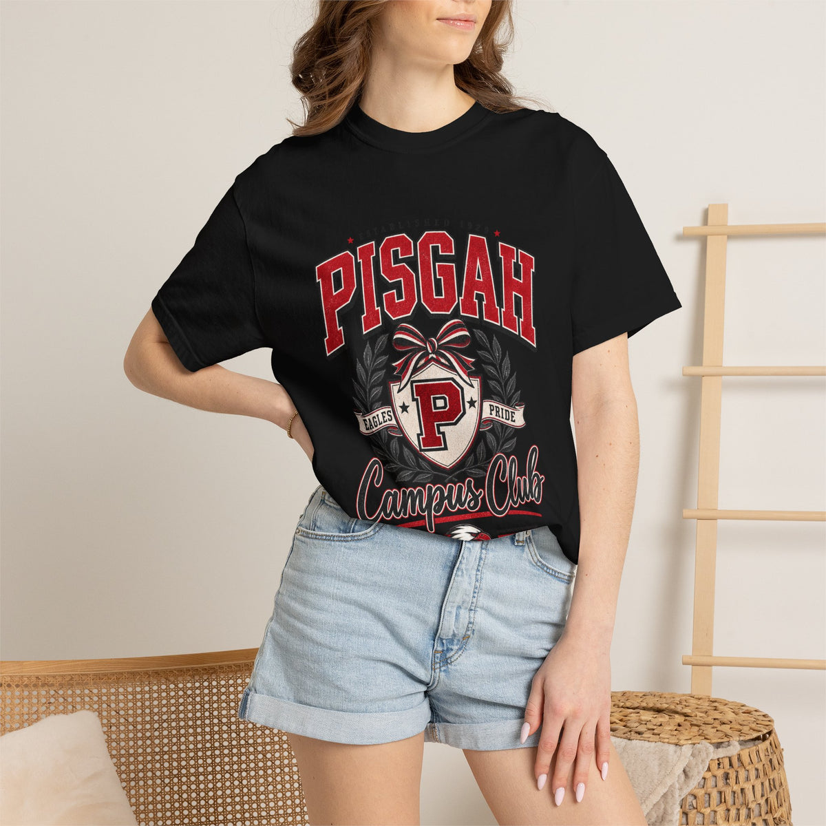 Pisgah Eagles Campus Club Graphic Tee