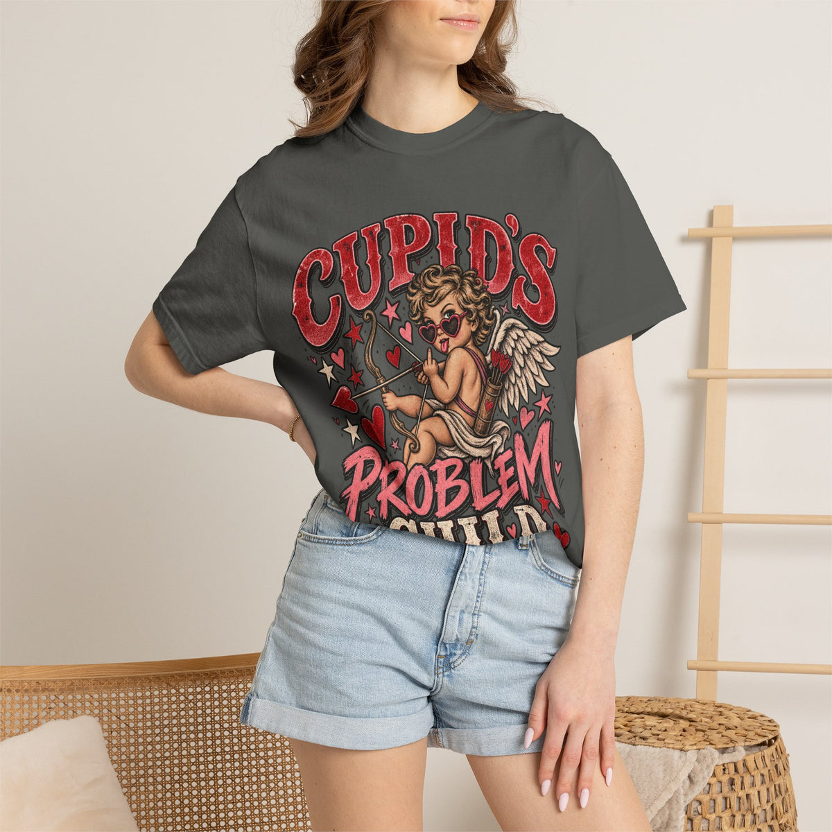 Cupid’s Problem Child Valentine Tee