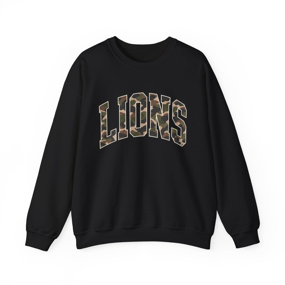 Lions Vintage Camo Crewneck Sweatshirt