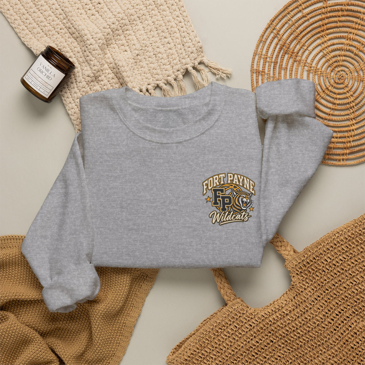 Fort Payne Wildcats Hoops Hit Different Crewneck