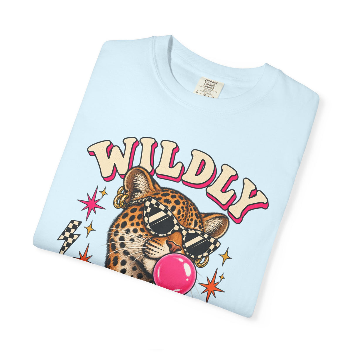 Wildly Unbothered Leopard Graphic Tee