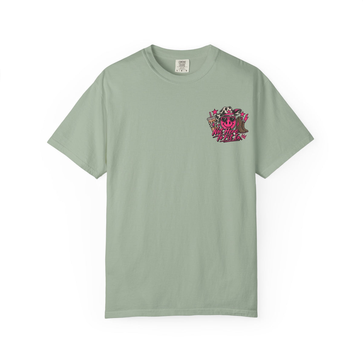 Not Here to Fit In Tee