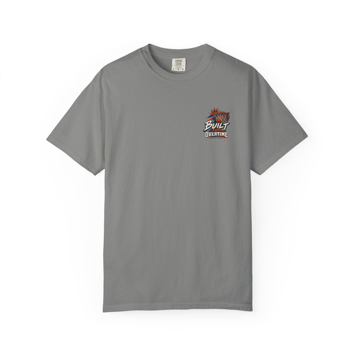 Built for Overtime Basketball Comfort Colors Tee
