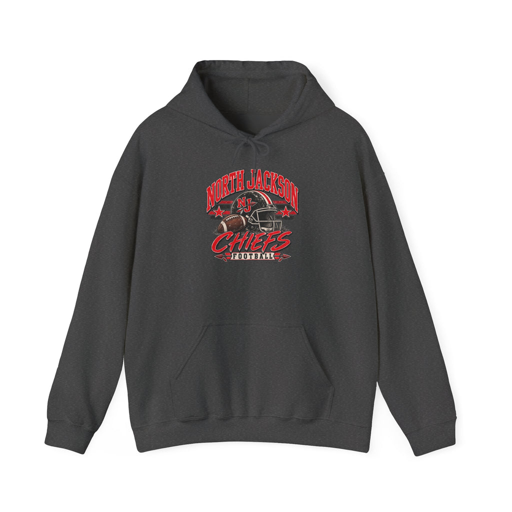 North Jackson Chiefs Vintage Football Hoodie