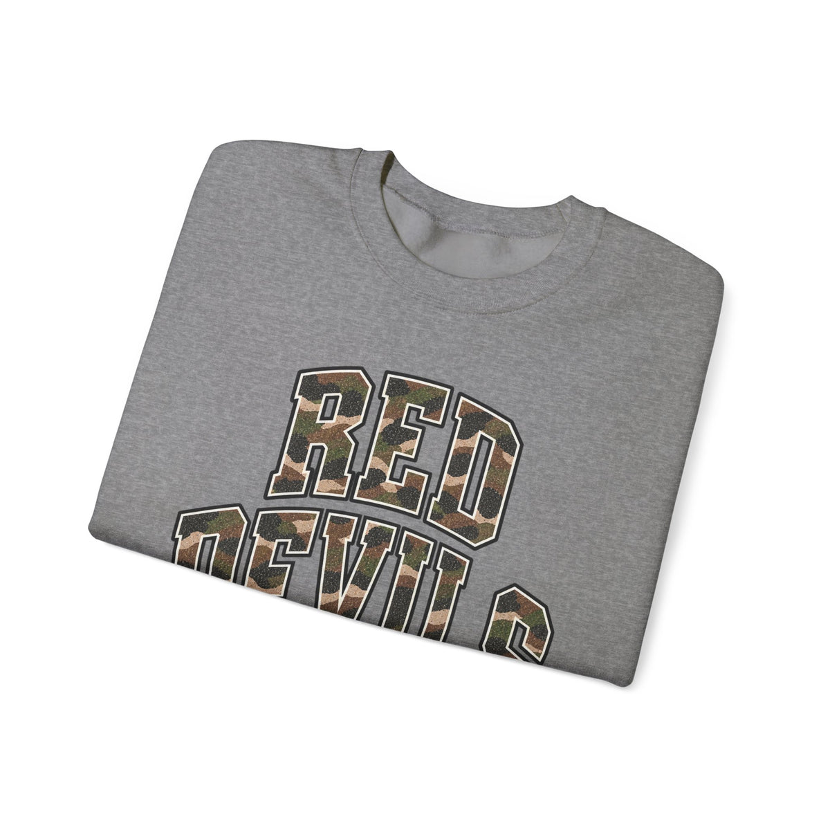Red Devils Vintage Camo Crewneck Sweatshirt