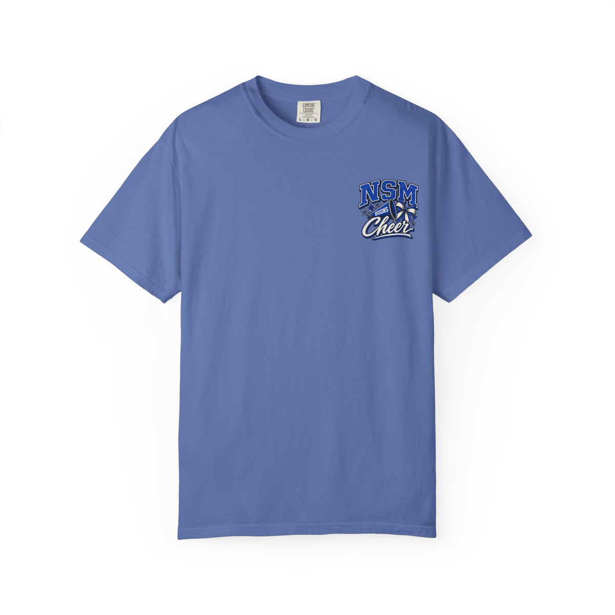 NSM Bison Cheer Front & Back Tee