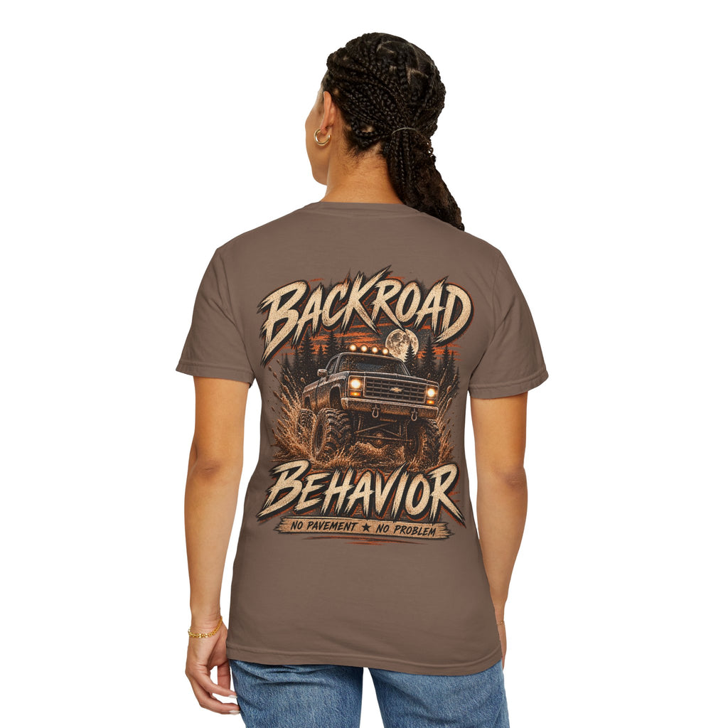Backroad Behavior Comfort Colors Tee