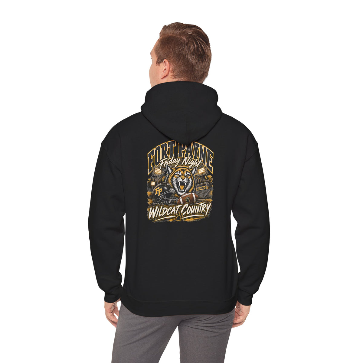 Fort Payne Friday Night Wildcat Country Hoodie