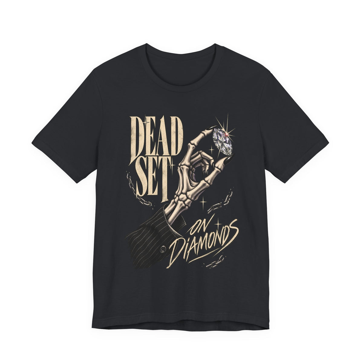 Dead Set on Diamonds Graphic Tee