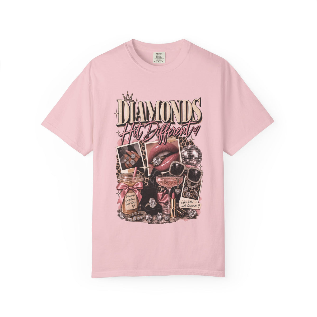 Diamonds Hit Different Graphic Tee