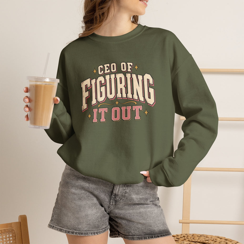 CEO of Figuring It Out Crewneck