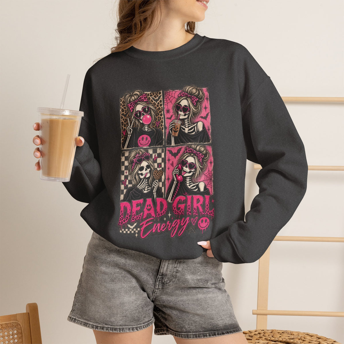 Dead Girl Energy Crewneck Sweatshirt