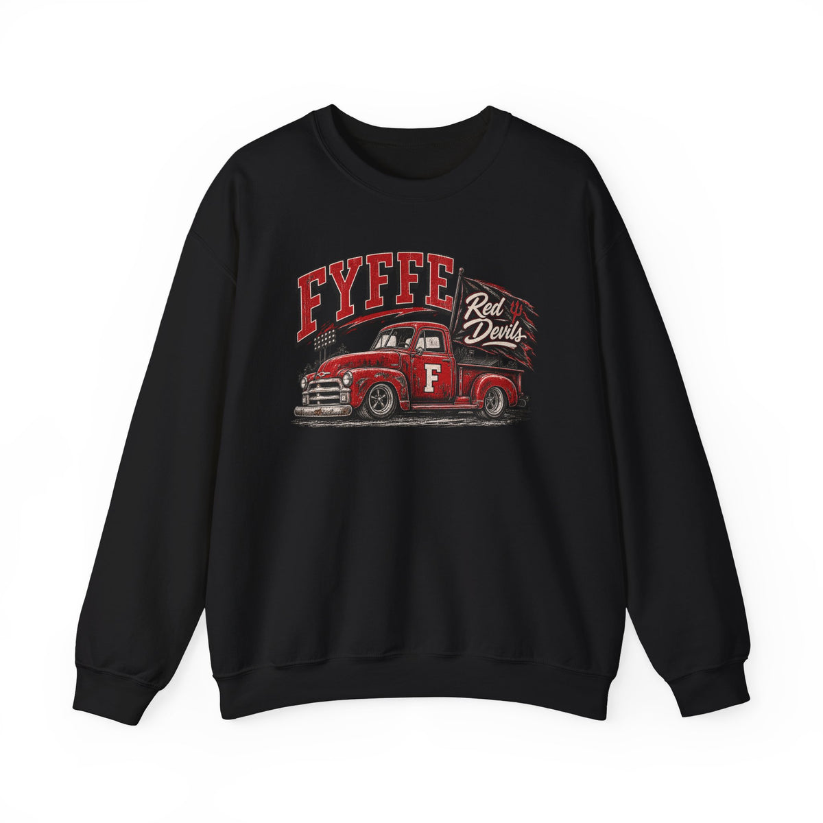 Fyffe Red Devils Vintage Truck Crewneck