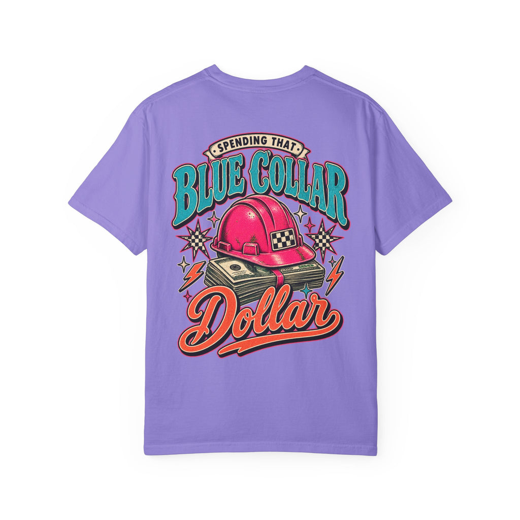 Spending That Blue Collar Dollar Pink Hard Hat Tee