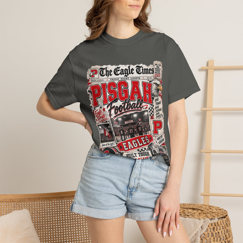 The Eagle Times Pisgah Football Graphic Tee