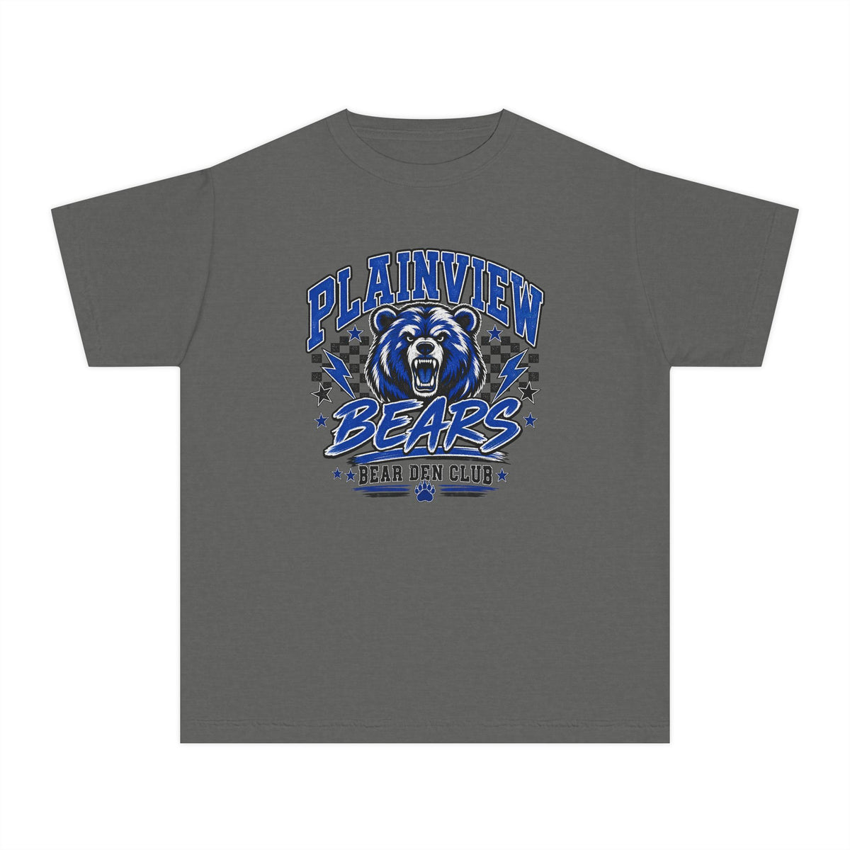 Plainview Bears Bear Den Club Youth Tee