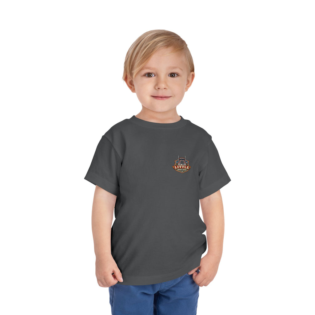 Little Road Crew Toddler Trucking Tee