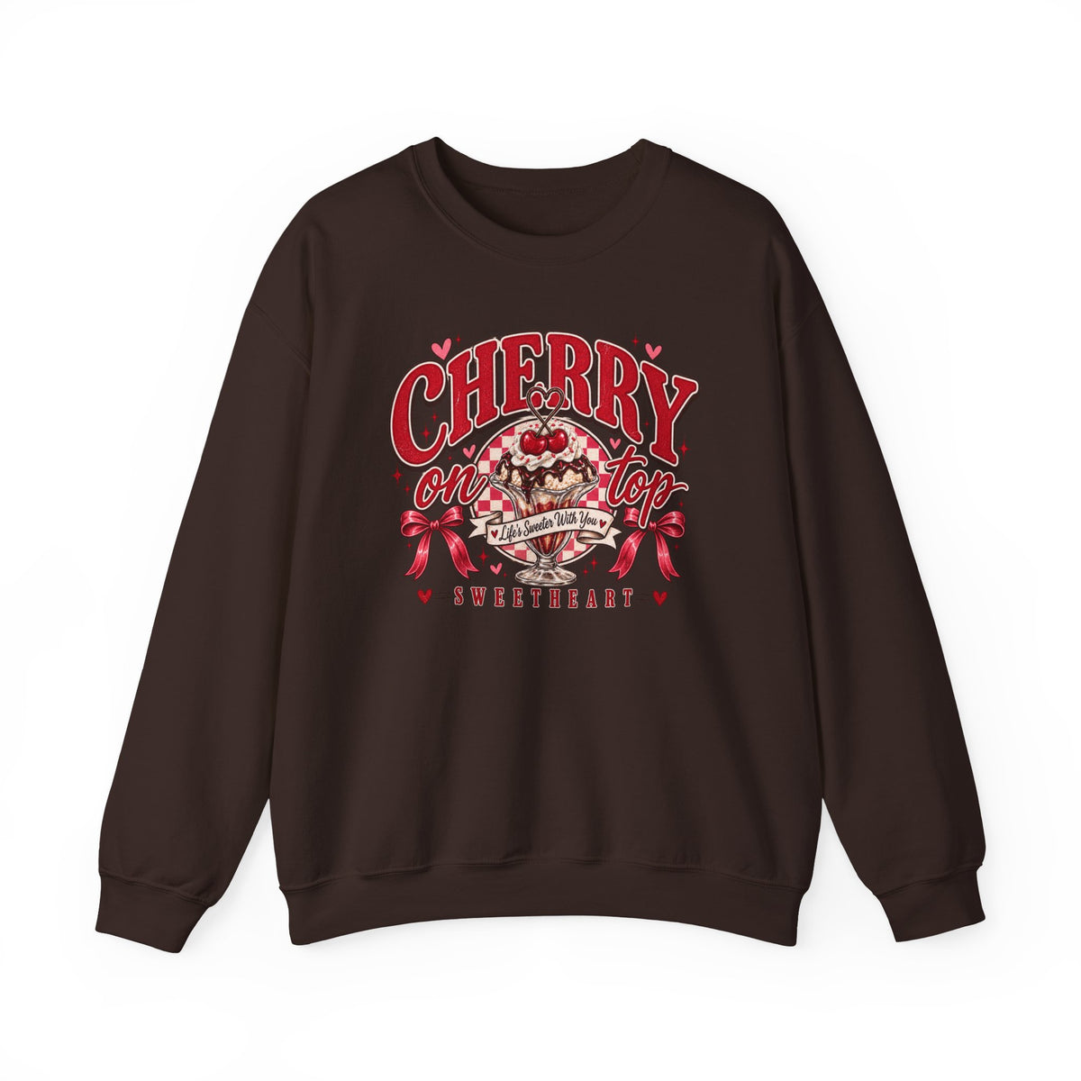 Cherry on Top Sweetheart Crewneck