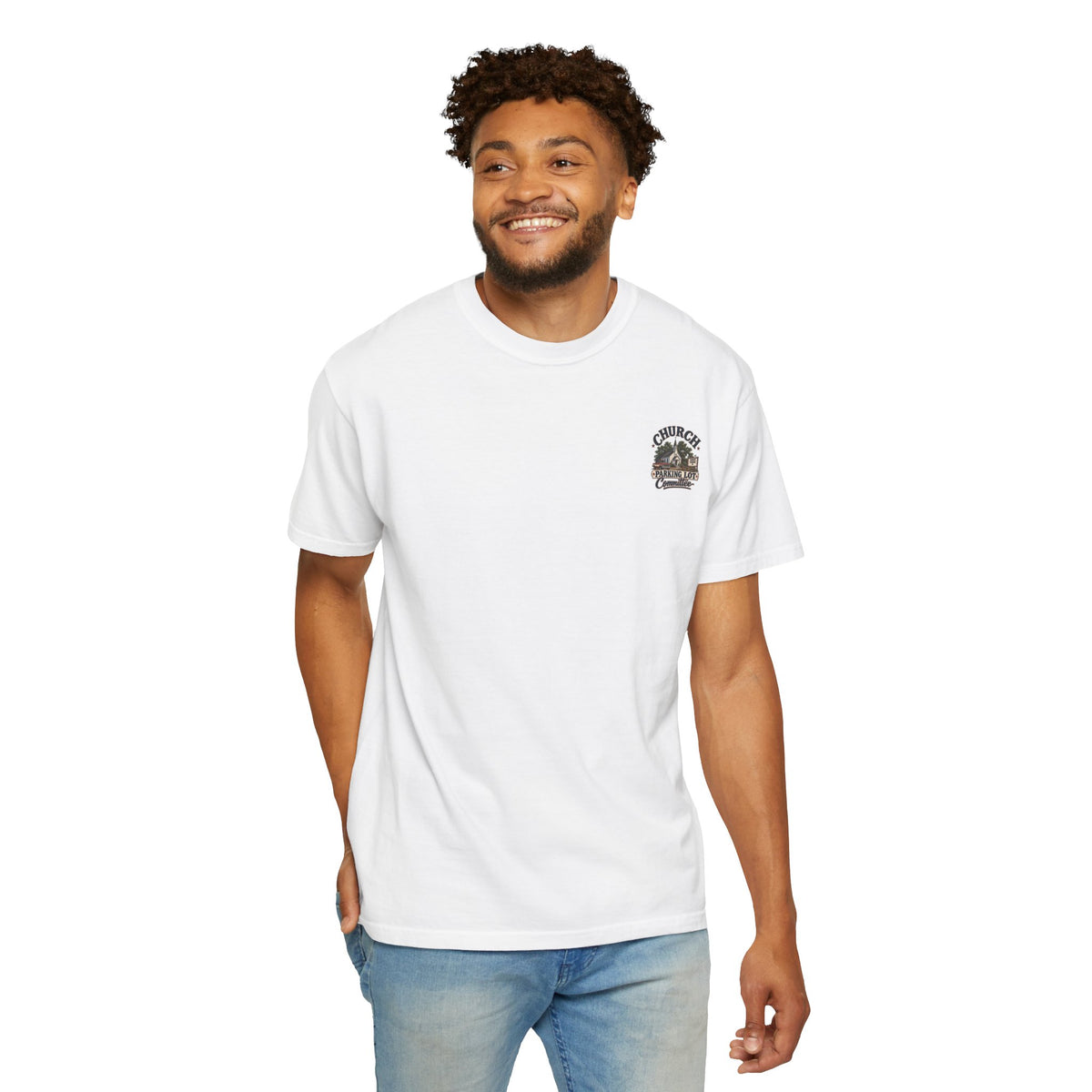 Church Parking Lot Committee Comfort Colors Tee