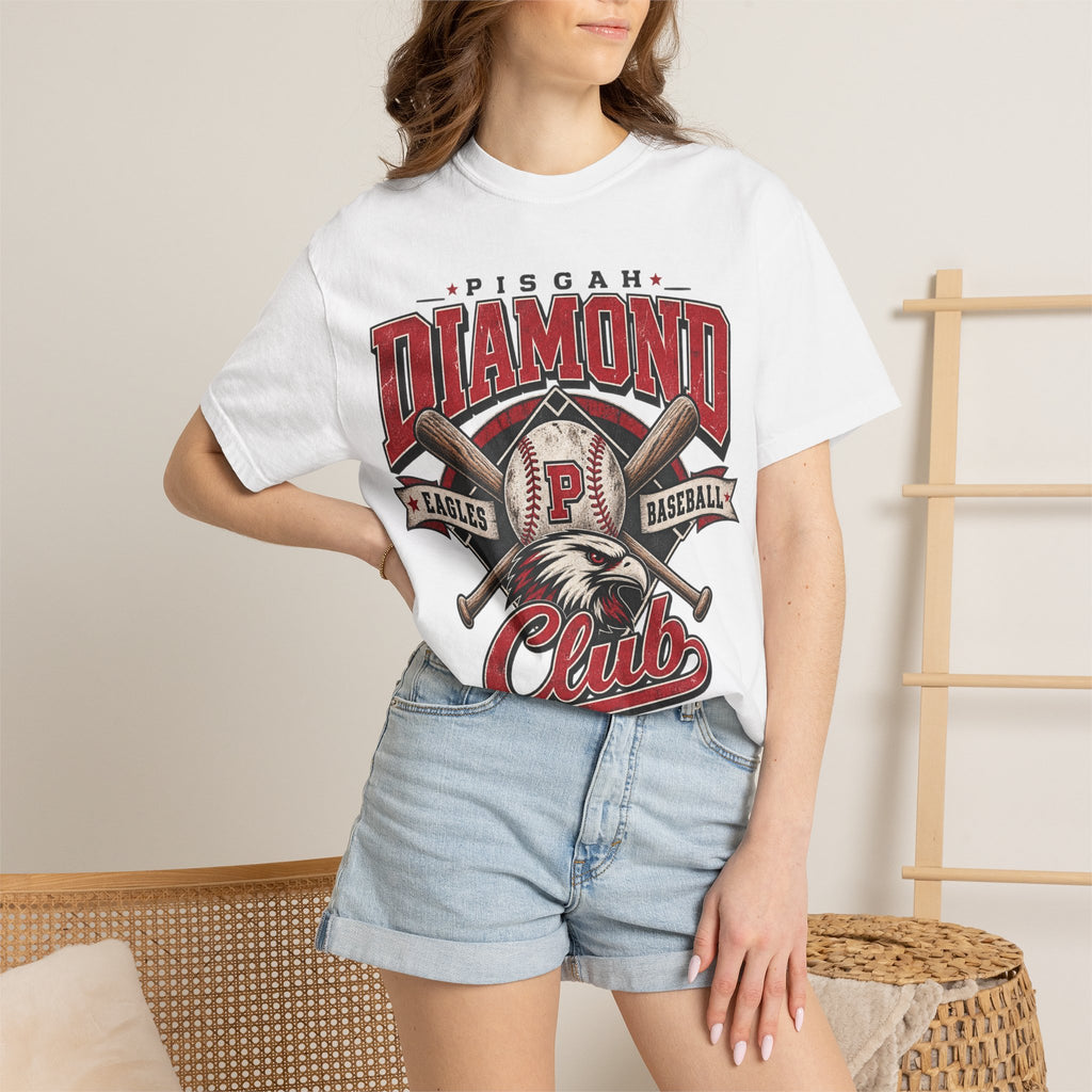 Pisgah Eagles Diamond Club Baseball Tee