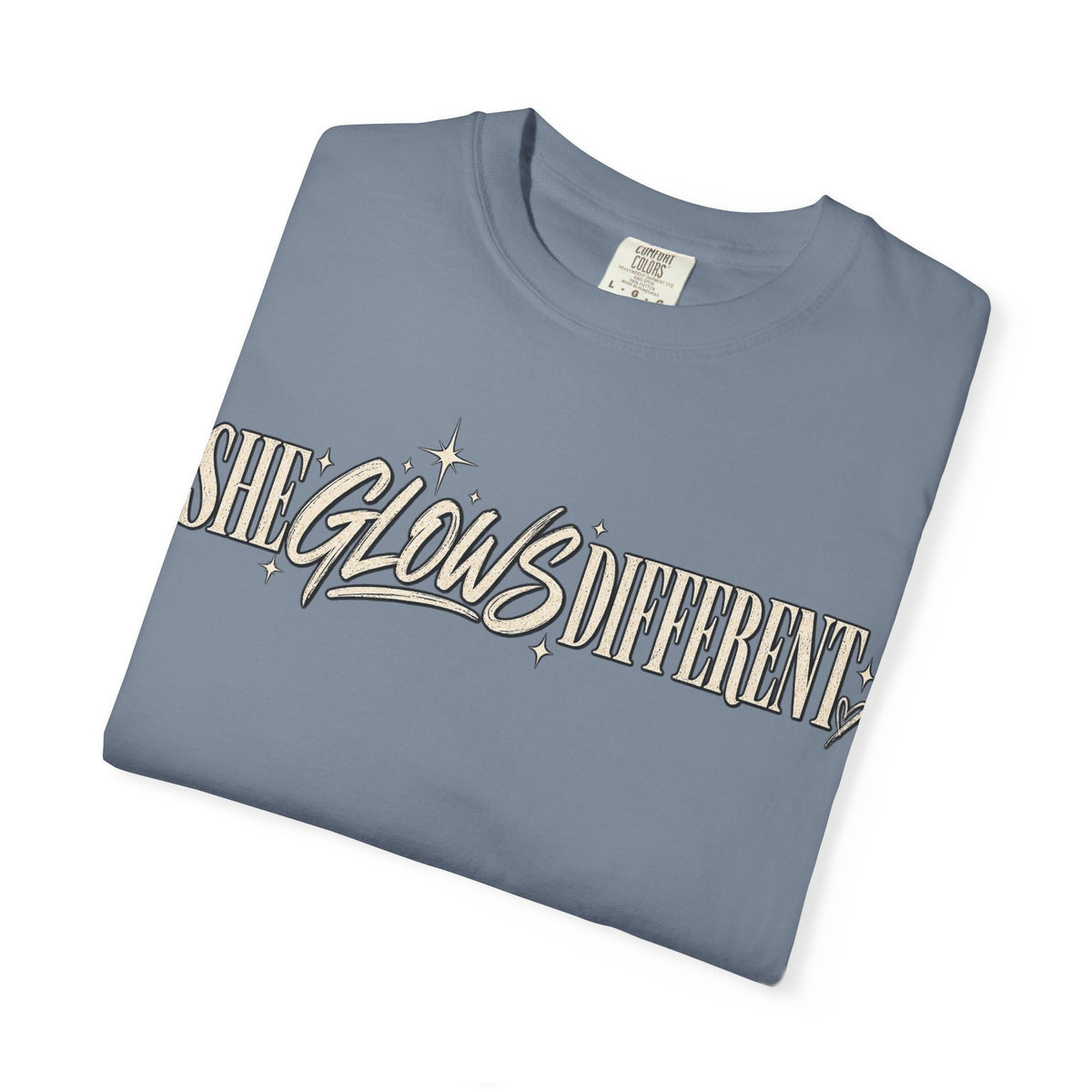 She Glows Different Graphic Tee