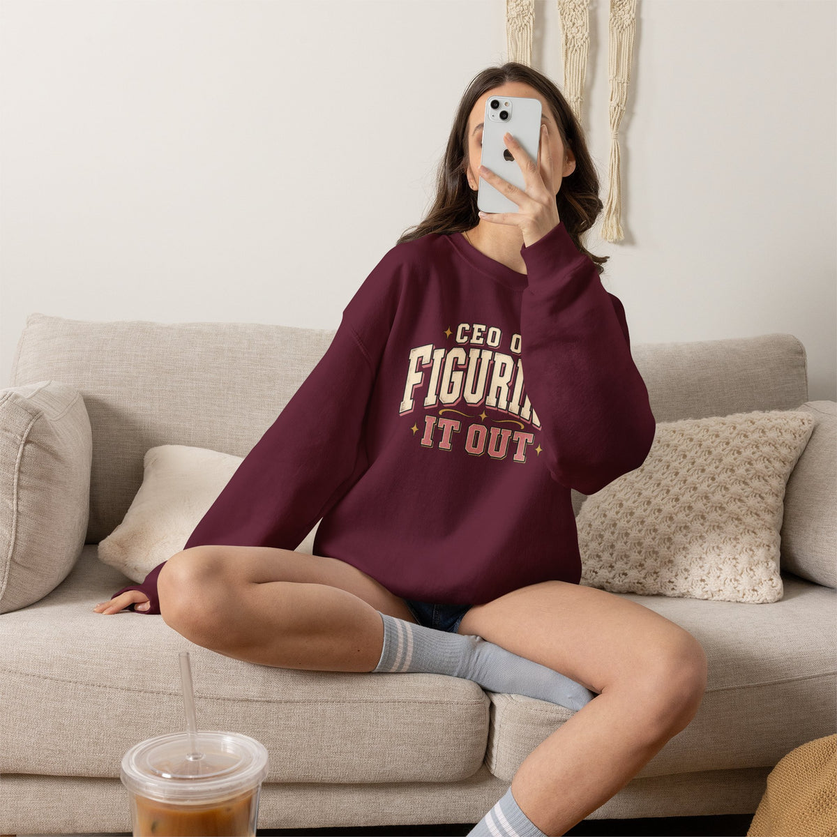 CEO of Figuring It Out Crewneck
