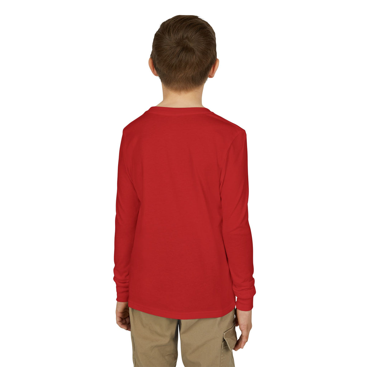 The Reindeer Made Me Do It Youth Long-Sleeve Tee