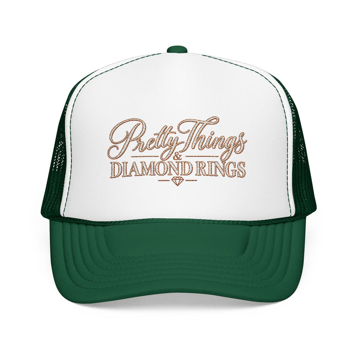 “Pretty Things, Diamond Rings” Trucker Hat