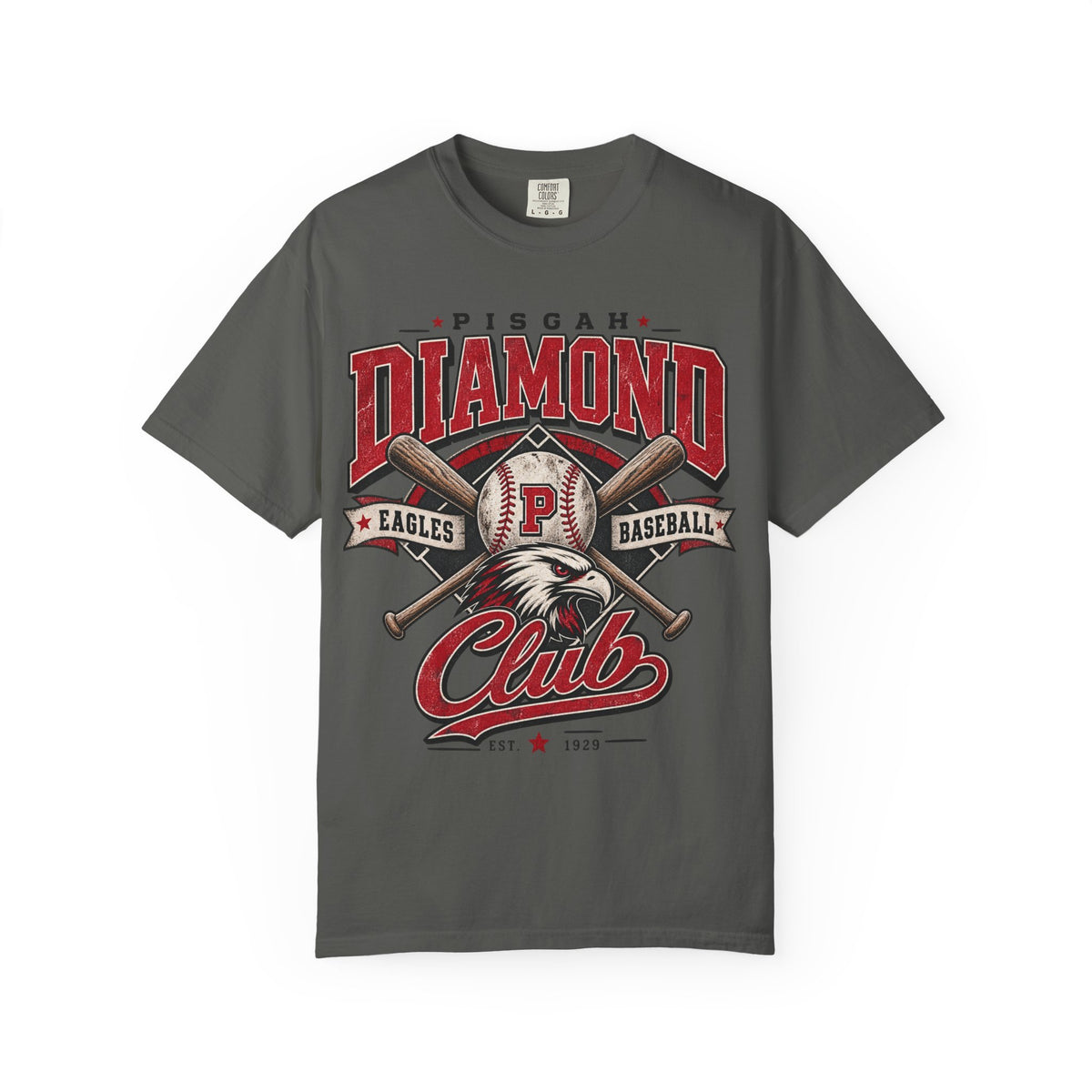 Pisgah Eagles Diamond Club Baseball Tee