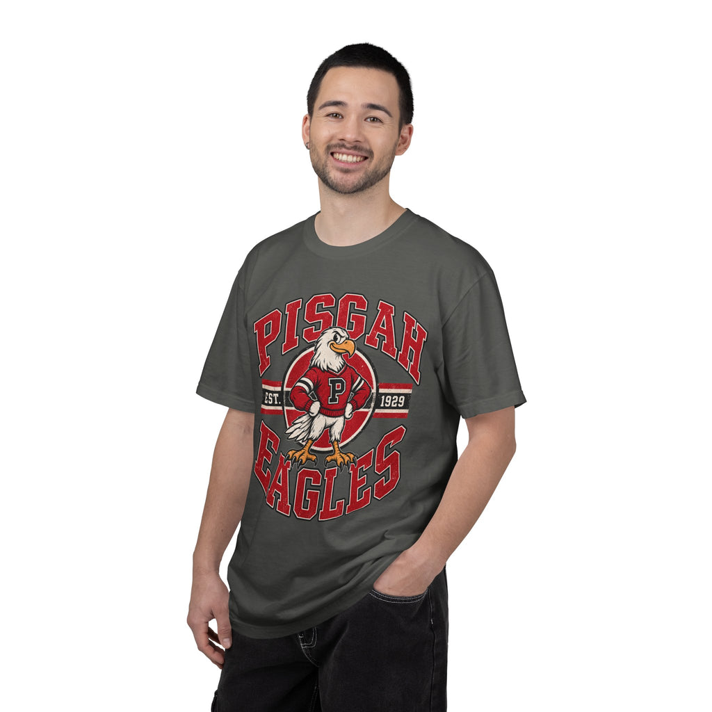 Pisgah Eagles Old School Mascot Graphic Tee
