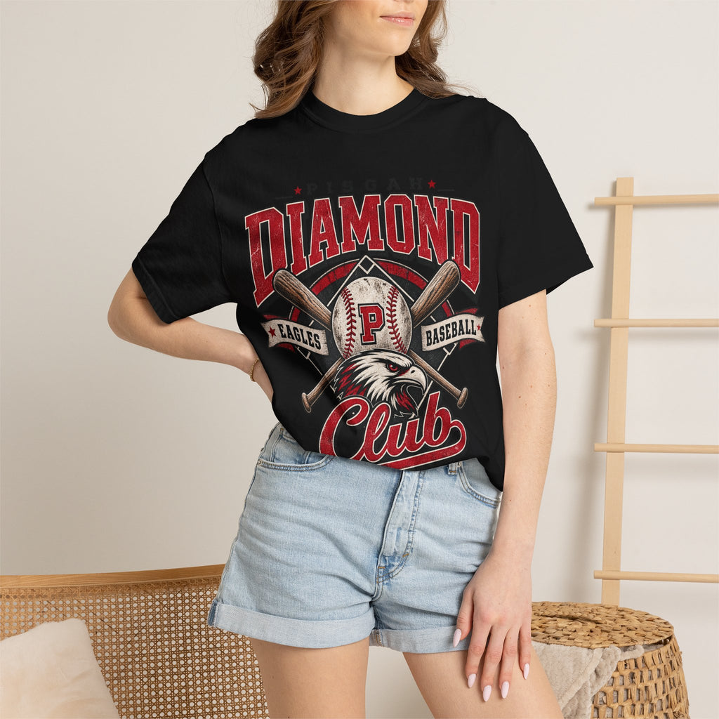 Pisgah Eagles Diamond Club Baseball Tee