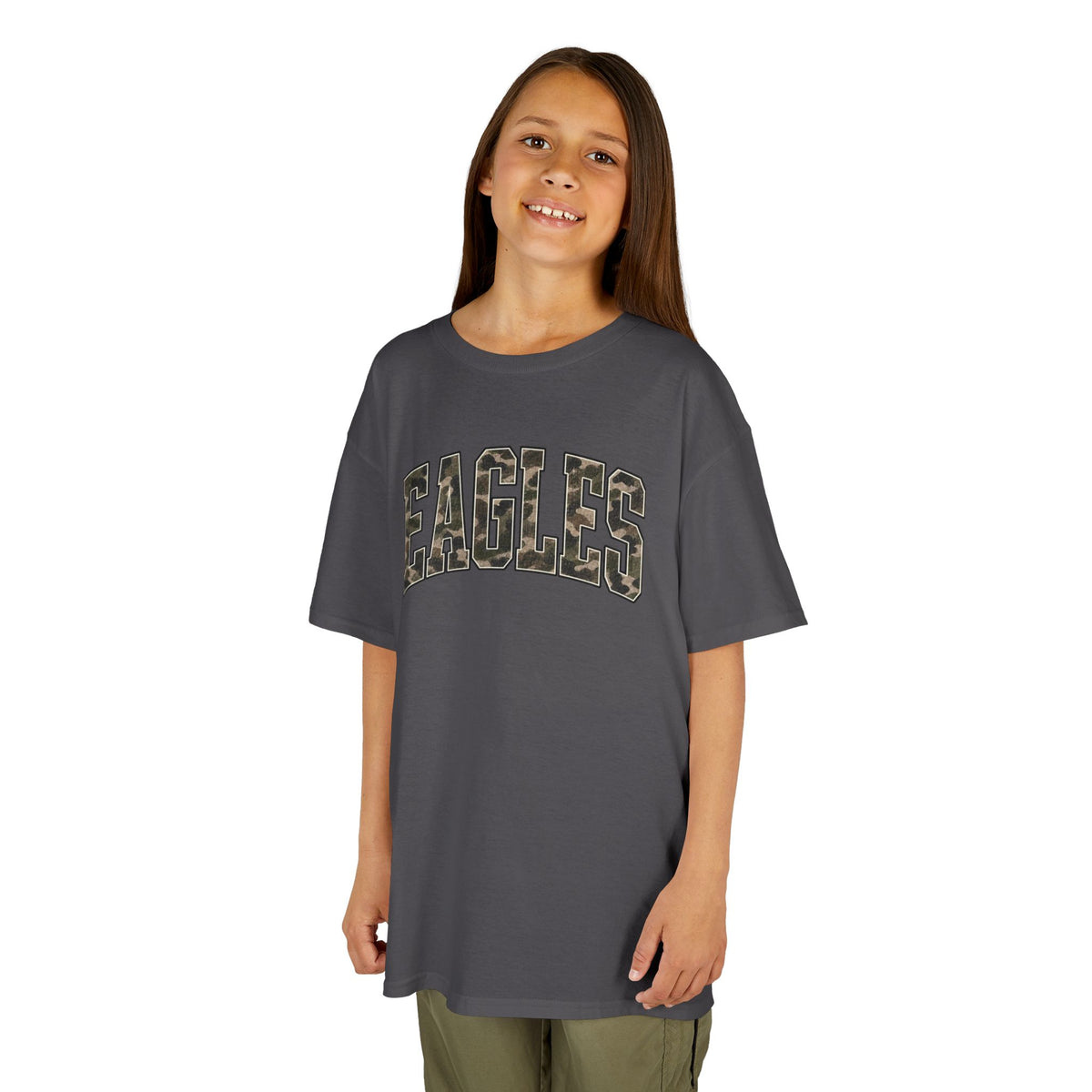 Youth Eagles Camo Tee