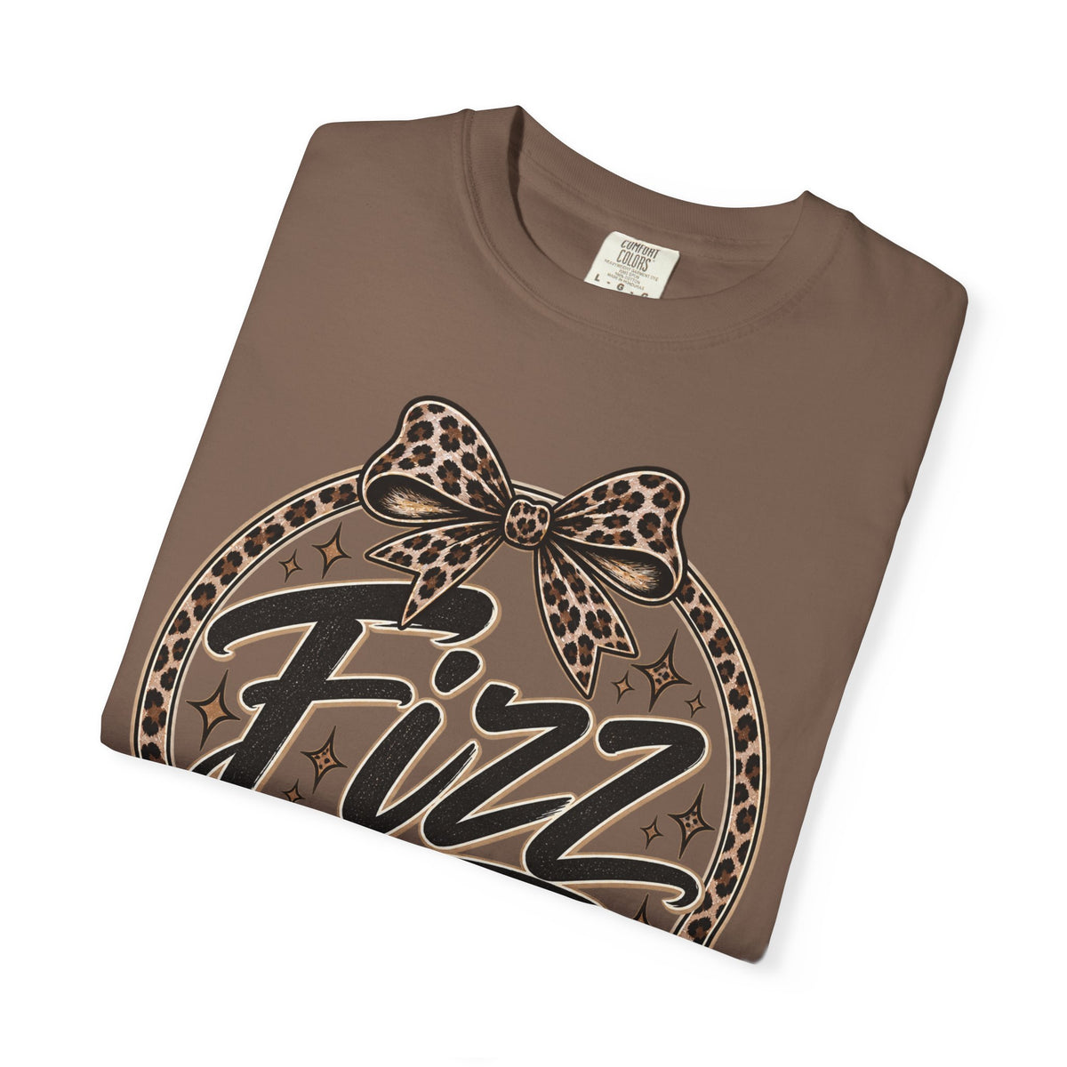 Fizz Social Club Vintage Leopard Graphic Tee