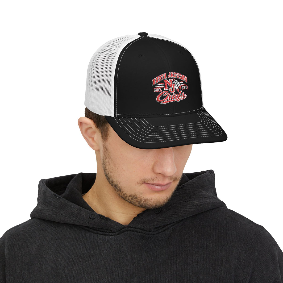 North Jackson Chiefs Heritage Richardson 112 Trucker Hat
