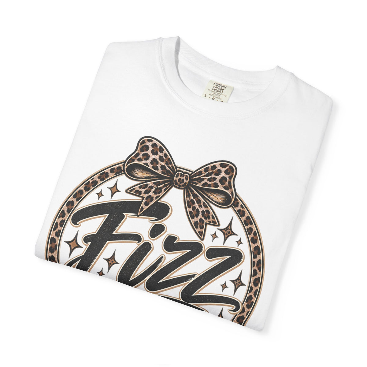 Fizz Social Club Vintage Leopard Graphic Tee