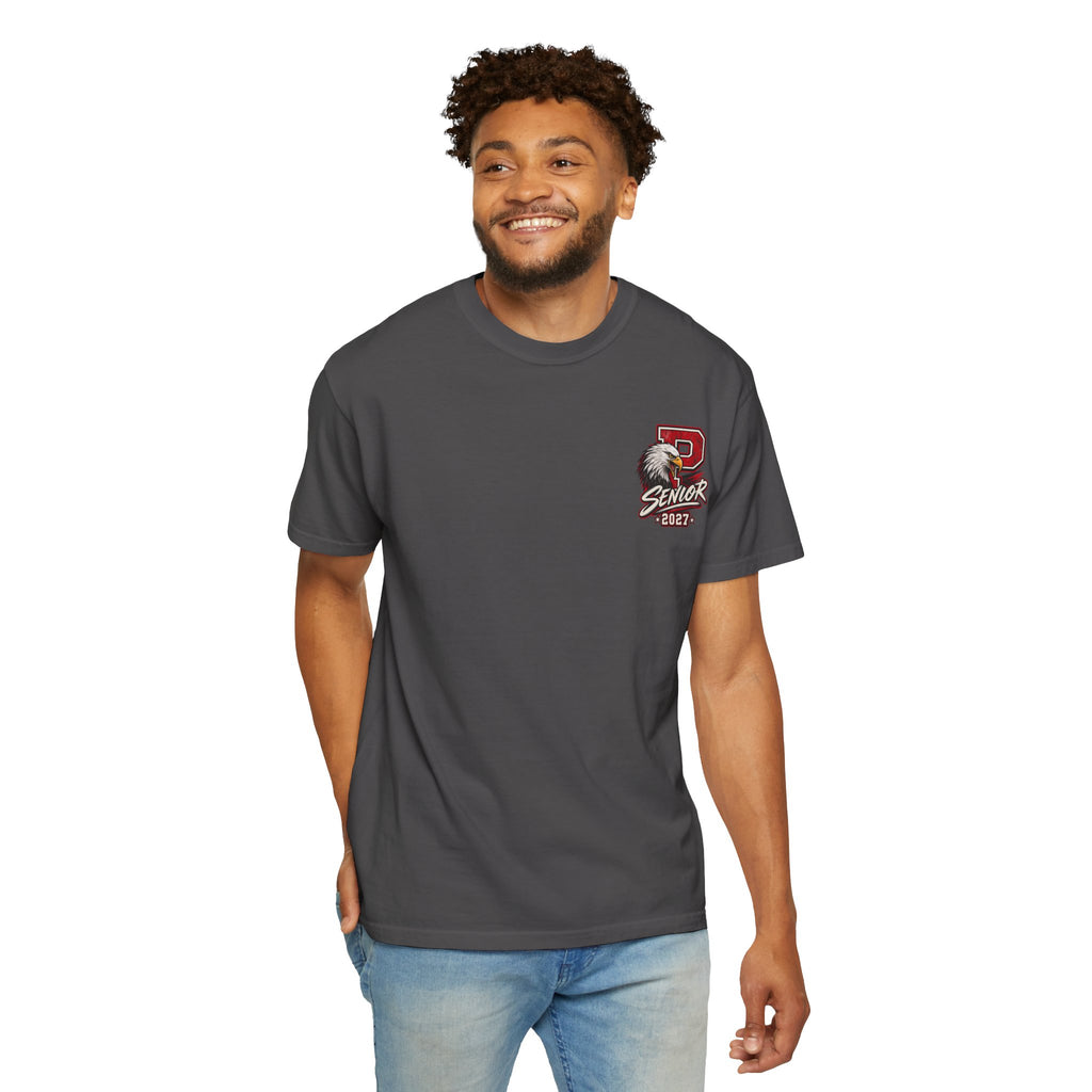 Pisgah Eagles Senior 2027 Camo Graphic Tee