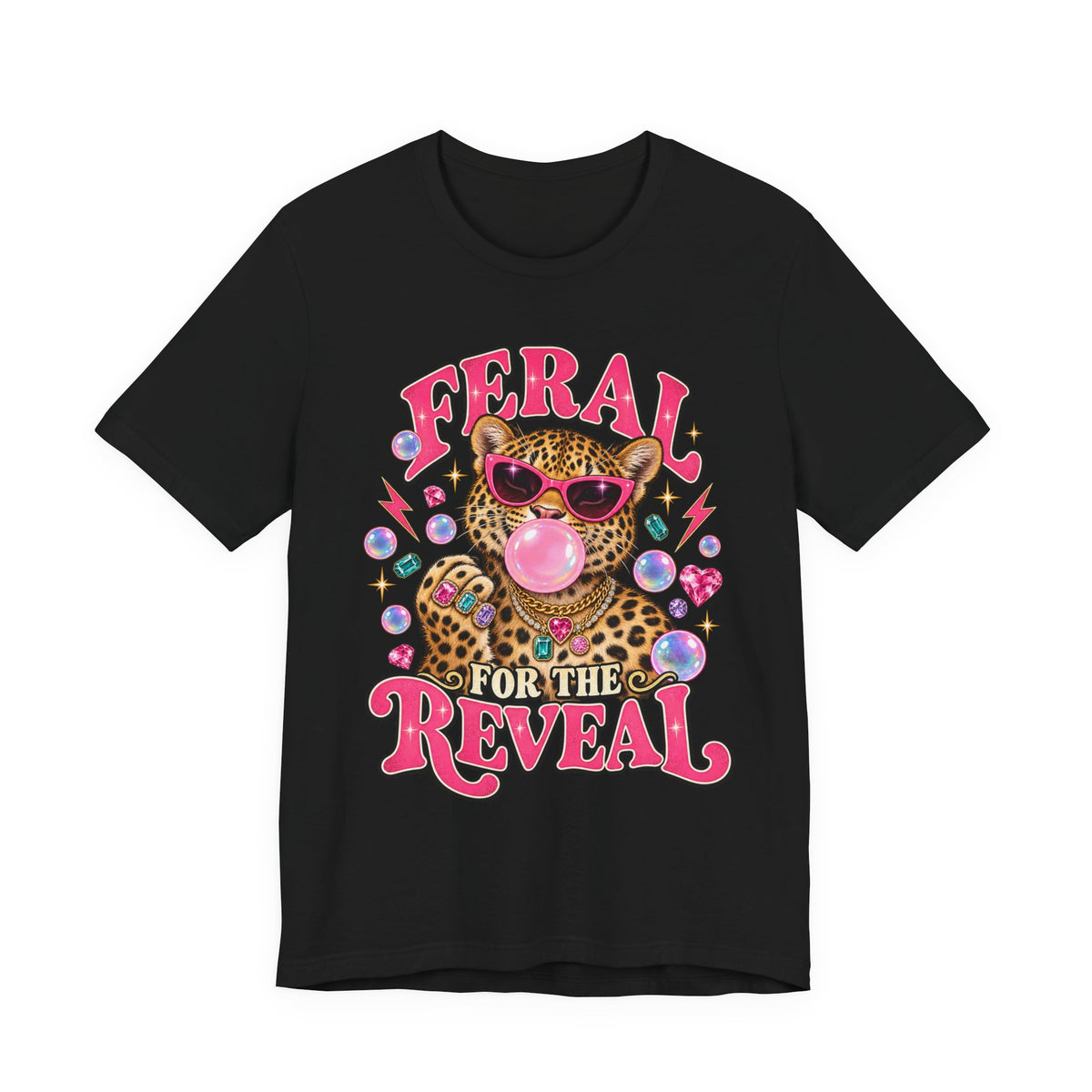 Feral for the Reveal Leopard Graphic Tee