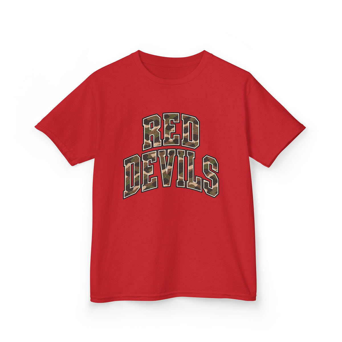 Youth Red Devils Vintage Camo Tee
