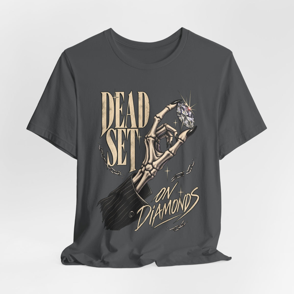 Dead Set on Diamonds Graphic Tee